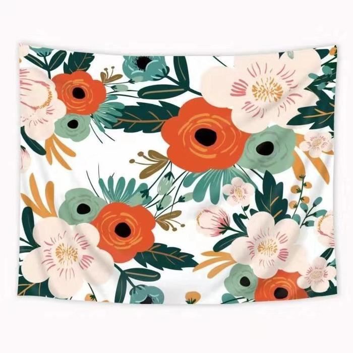 Tapisserie fleurie - Tapisserie fleurs & Vintage | Vive Chez Moi