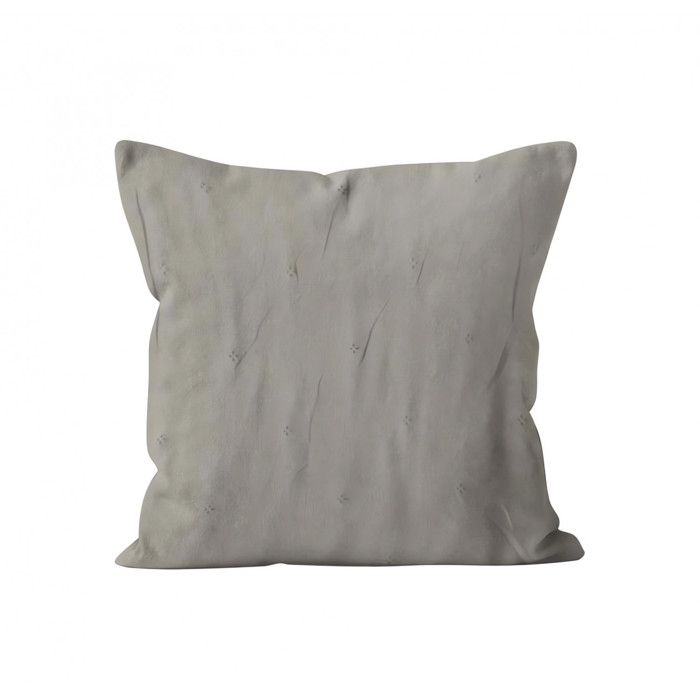 Housse de coussin matelassée en microfibre lavée 60x60 cm EVE taupe, par  Soleil d'Ocre - Achat / Vente housse de coussin - Cdiscount