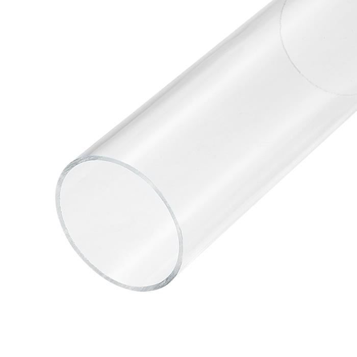 Tube En Acrylique Transparent Rigide - Diamètre 65/61 Mm, Longueur 305 Mm (12 Pouces) - Pour Lampes DIY, Aquariums, Projets Créatifs - 8