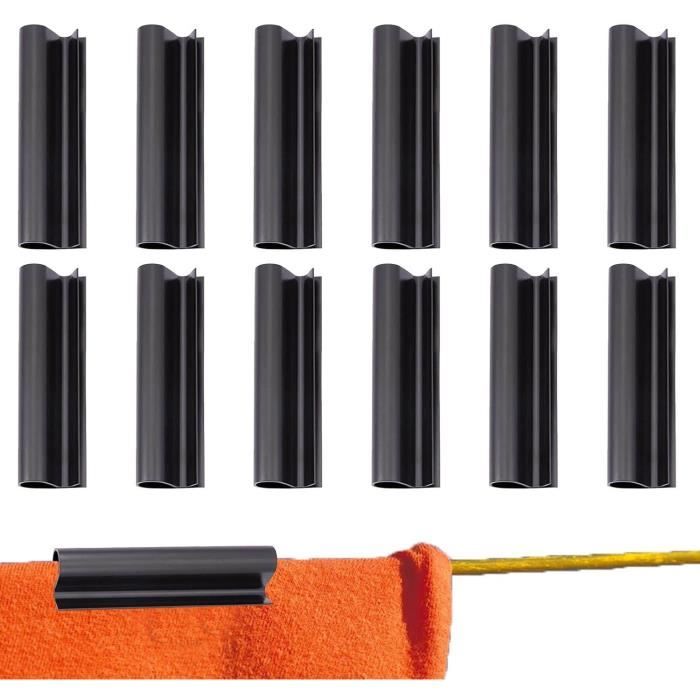 Kit 31 Pièces Pinces Bâche WYRGQIQN - Élastiques + Pinces Crocodile - Fixation Solide Bâches Piscine