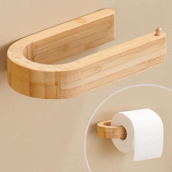 Porte Rouleau Wc En Bois