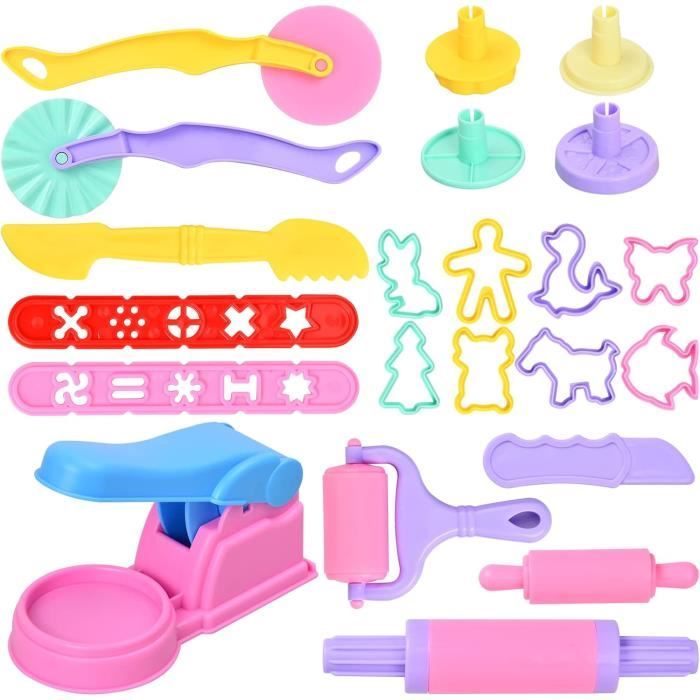Dough Modeler Kit, 41 pièces accessoire pâte à modeler, moules, forme Dough Modeler Kit, 41 pièces accessoire pâte à modeler, moules, forme