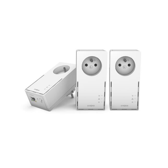 Pack De 3 CPL 1000 Mbit s Avec Prise Filtr e Et Port Ethernet pack-de-3-cpl-1000-mbit-s-avec-prise-filtr-e-et-port-ethernet