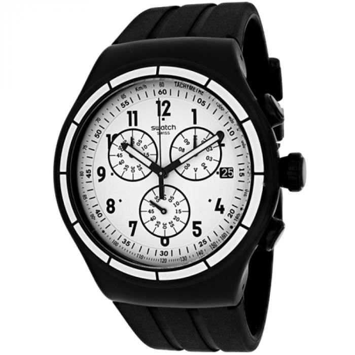 Swatch Chrono Again YOB403 Montre - Cdiscount Bijouterie