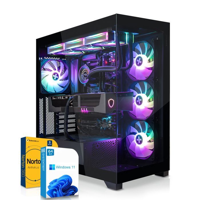 PC Gamer – AMD Ryzen 7 9800X3D – Nvidia GeForce RTX 5080 16Go GDDR7 – 32Go RAM – 1To M.2 NVMe- Windows 11 – WiFi-210