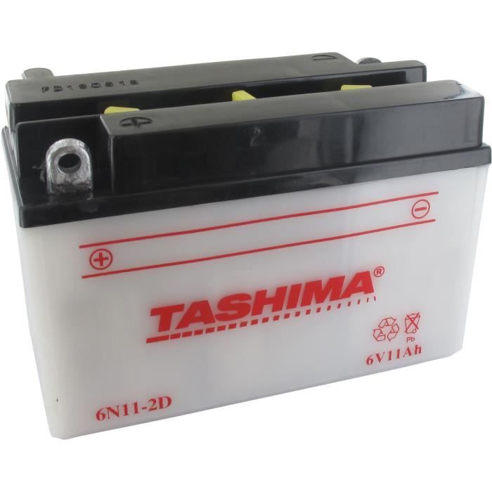 Batterie moto 6N11-2D 6V 11Ah - Batterie(s)