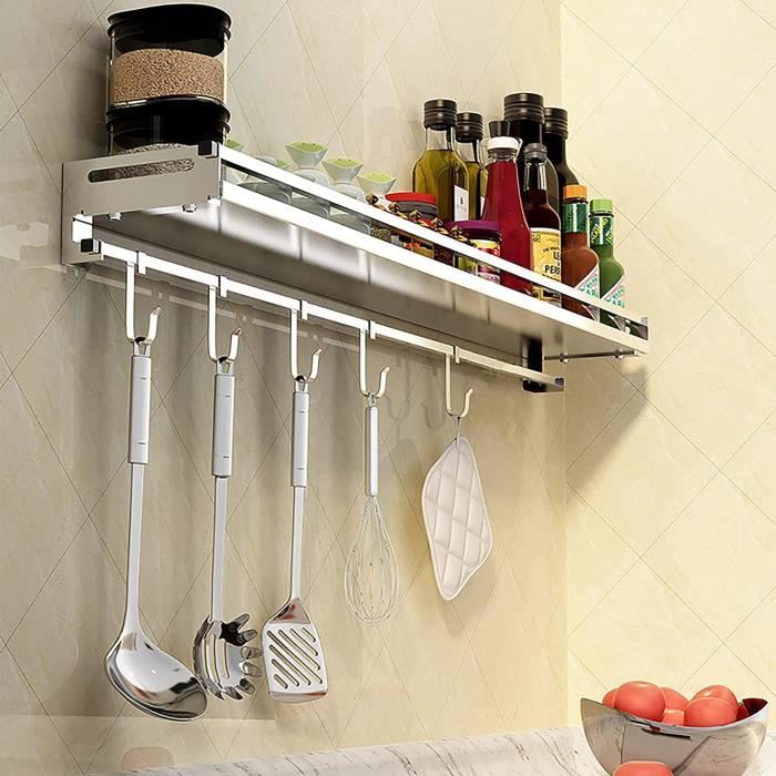 Étagère à Épices Support De Rangement Cuisine Avec Porte-Couteaux,porte-ustensiles,Support Pour Planche à Découper Porte Epices | Leroy Merlin