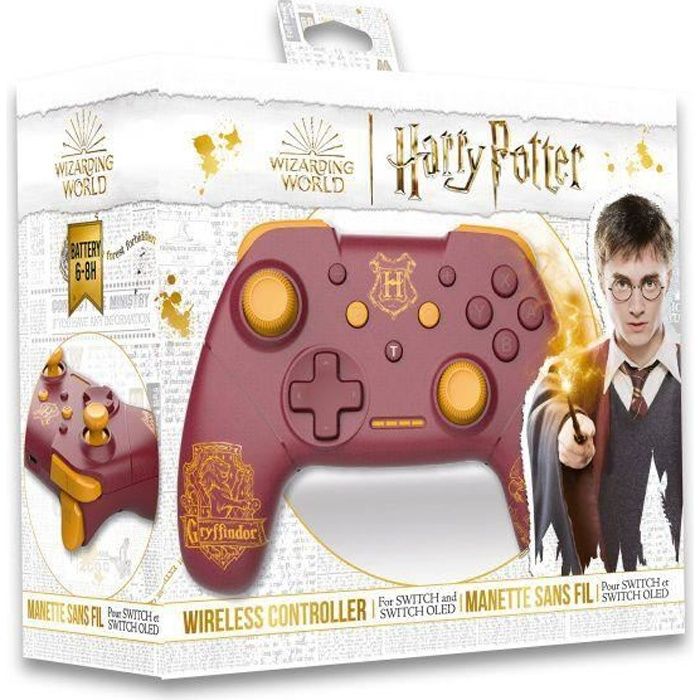 Manette de jeu TRADE INVADERS Gryffondor Sans fil Autonomie 6 8 heures