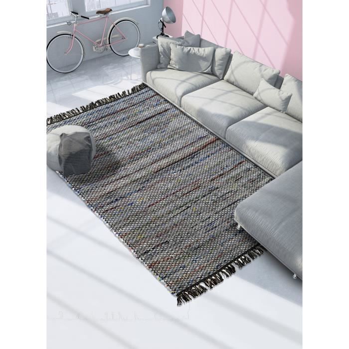 Tapis pour salon TEALAND 60 x 110 cm Multicolore - Achat / Vente tapis
