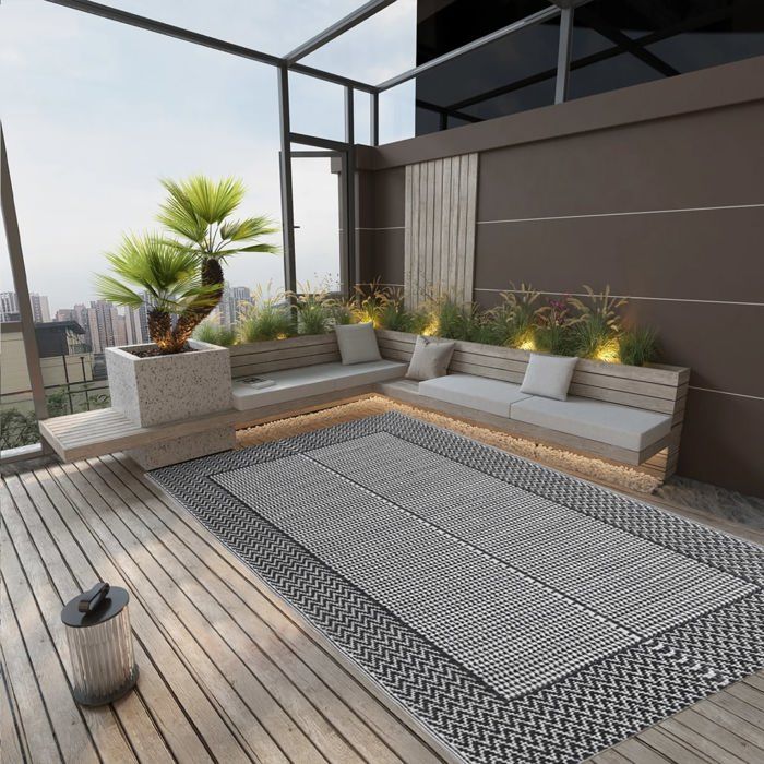 vidaXL Tapis d'extérieur 140x200 cm