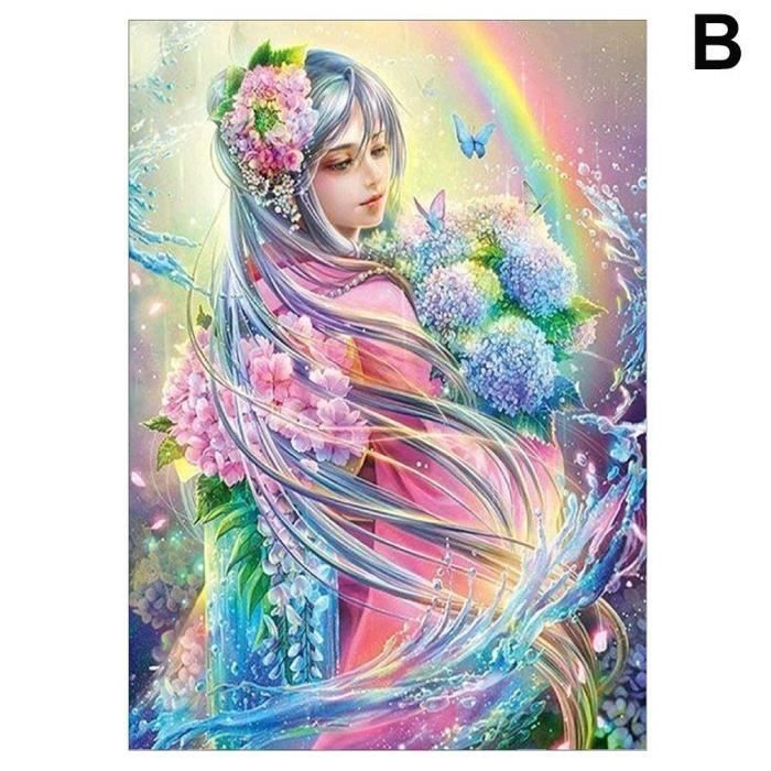 Kit De Peinture Au Diamant 5d A Faire Soi Meme A La Main Style Broderie Au Point De Croix En Mosaique Motif D Animal M1203 Achat Vente Tableau Toile Cdiscount