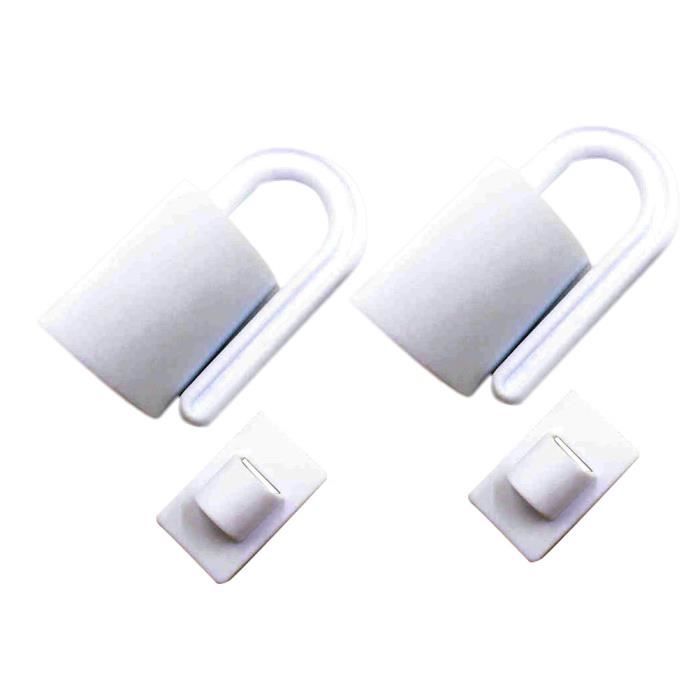 2 Pieces En Plastique Durable Pratique Blanc Bouchon De Porte Bebe Serrure Securite Butee De Porte Butoir Arret Cale Porte Achat Vente Butee Cale Porte 2 Pieces En Plastique Durable Cdiscount
