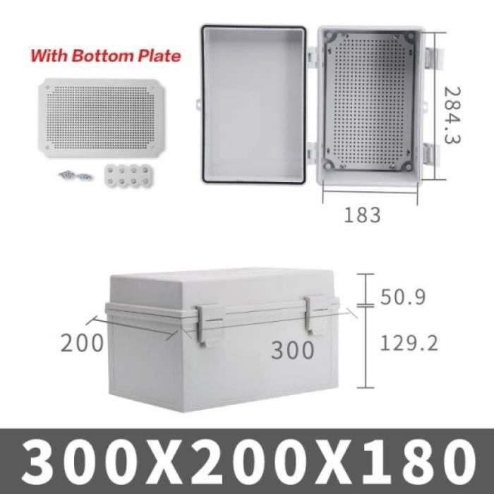 Boîte De 3 Pièces Boîte De Jonction Étanche Clôture De Projet