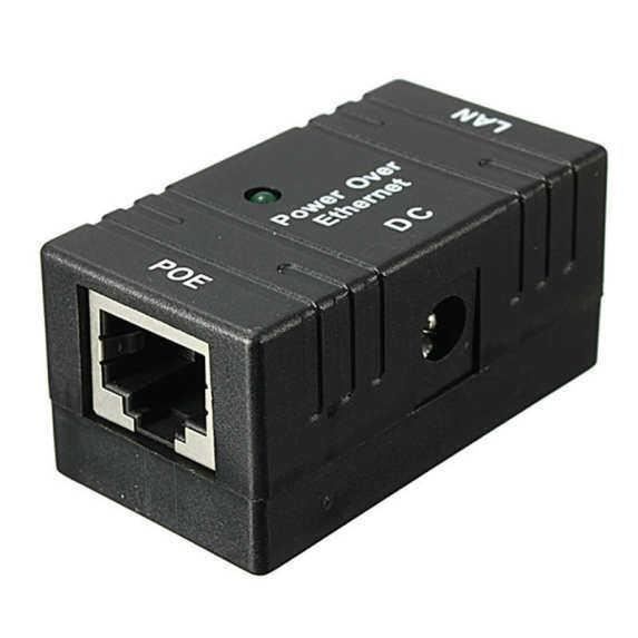Lot De 10 Adaptateurs POE RJ45 - Injecteur/Répartiteur Power Over Ethernet 12V - Pour Caméras IP Et Réseaux 10/100