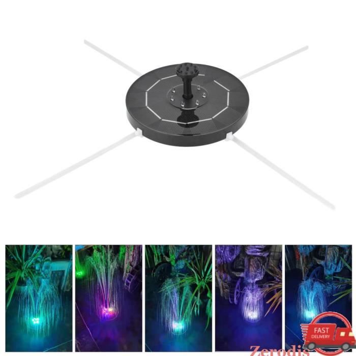 Fontaine De Jardin BK846 Avec LEDs - 101cm Hauteur - Cascade à 3 Niveaux - Polyrésine - Pompe 5W Included