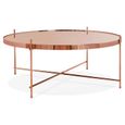 Table basse de salon - ALTER EGO - KOLOS BIG - Couleur cuivre - Rond - Contemporain - Design-1