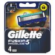 GILLETTE Lot de 4 Lames rasoir Fusion5 ProGlide-1