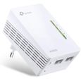 CPL 600 Mbps + WiFi 300 Mbps 1 Pack - TP-Link TL-WPA4220 - 2 Ports Fast Ethernet - Boitier CPL 1 PACK-1