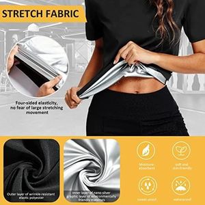 Combinaison De Sauna Pour Femme LMCOB - 4 En 1, Tissu Chauffant, Pour Sport Et Perte De Poids - 7