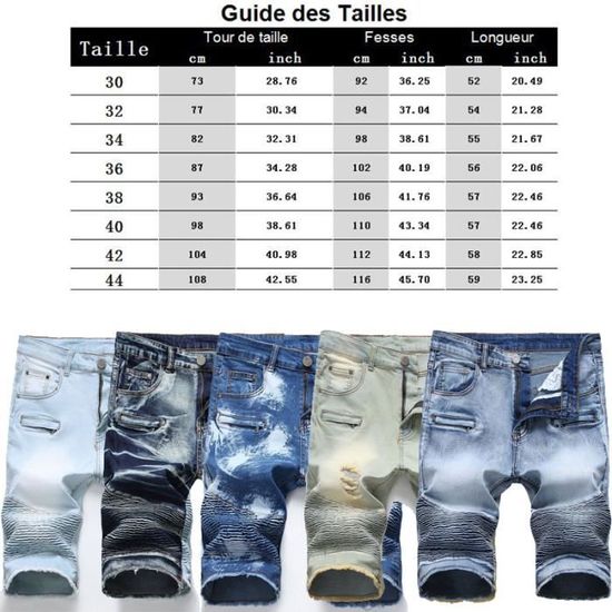 Jean battle homme top