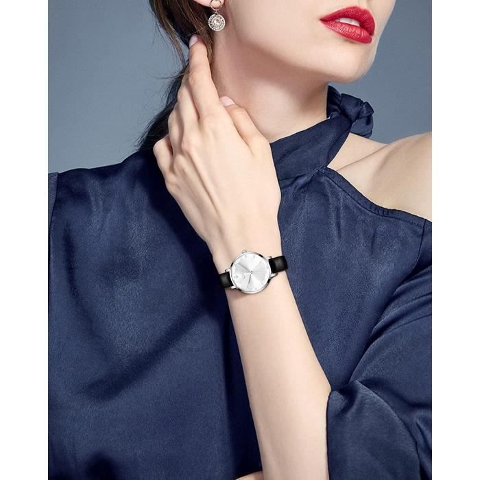 Montre Femme 28Mm Mode Montre Etanche Femme Analogique Quartz