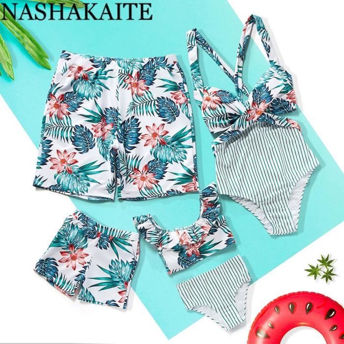 Short de bain new arrivals papa et bebe