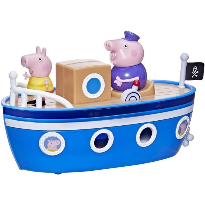 Peppa Pig - Ensemble de bateau de grand-père avec Peppa. - Cdiscount Jeux -  Jouets