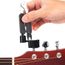 outil de r/éparation de guitare fonctionnel 3 en 1(black) Enrouleur de cordes de guitare et extracteur de broches de pont