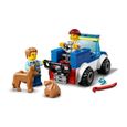 LEGO® City 60241 L’unité cynophile de la police Idée Cadeau avec Mini-figurine Chien, Jouet pour Enfants de 4 ans et +-2