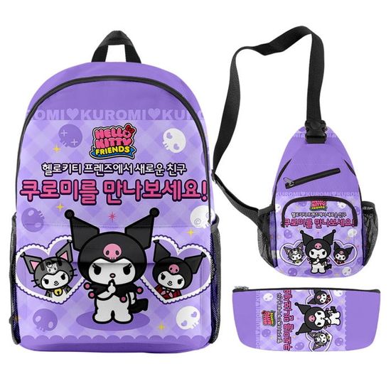 Sac à Dos Cinnamoroll Anime - Polyester Léger 24x31x11 Cm - Pour Ordinateur Portable 13", Livres, Affaires - Décontracté - 6