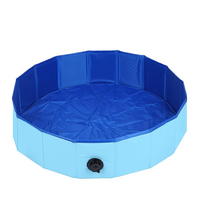 Piscine Pliable PVC Pour Enfant Et Chien – 120 Ou 150 Cm – Antidérapant, Thème Océan – été