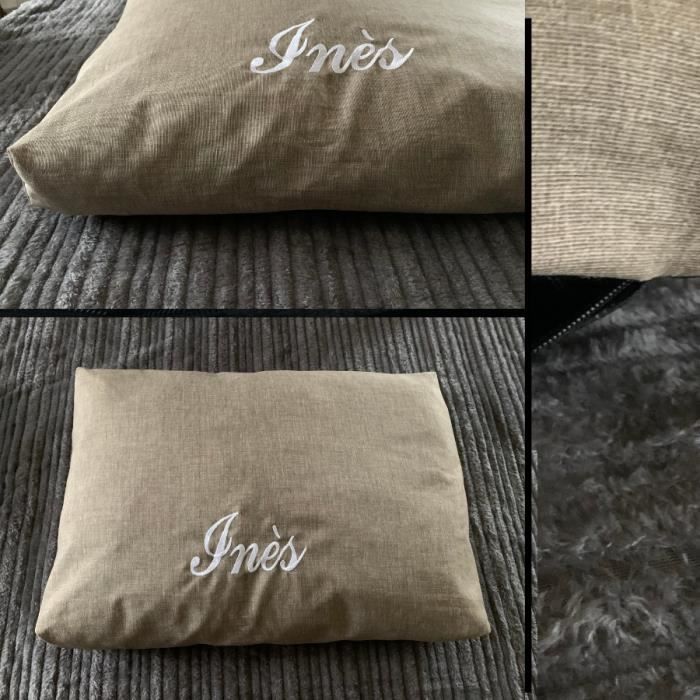 Coussin Personnalisé 3D Avec Photo De Ton Animal De Compagnie - Cadeau Déco Unique Pour Amoureux Des Chats/chien (Taille 60 Cm)