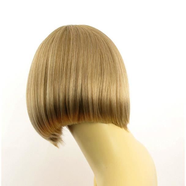 Perruque Longue Synthétique Lionness - Blond Mèches Très Clair - Bouclée - Taille Bonnet Moyen - Neuf Étiqueté