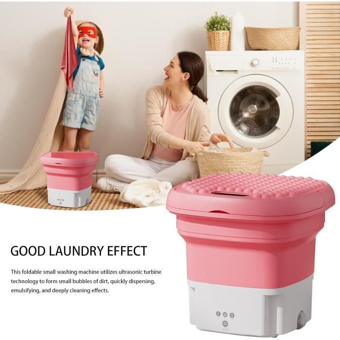 Acheter Machine à laver Portable, Mini lave-linge pliable et sèche