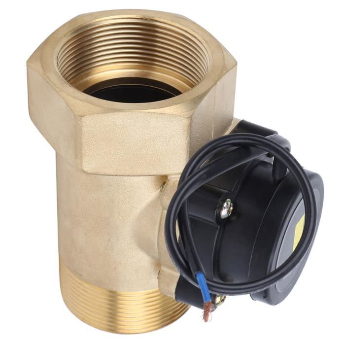 Interrupteur De Contrôle Débit Eau HFS-20 PT3/4" - Vanne Paddle SPDT 15A 250VAC Pour Système Refroidissement