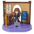 Harry Potter - Playset Cours de Sortilèges Magical Minis - 6061846 - Figurine exclusive Hermione et Accessoires - Wizard World-3