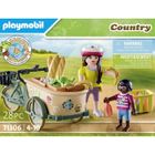 PLAYMOBIL 71306 - Country - Cycliste Avec Vélo Et Remorque Avant Pas Cher