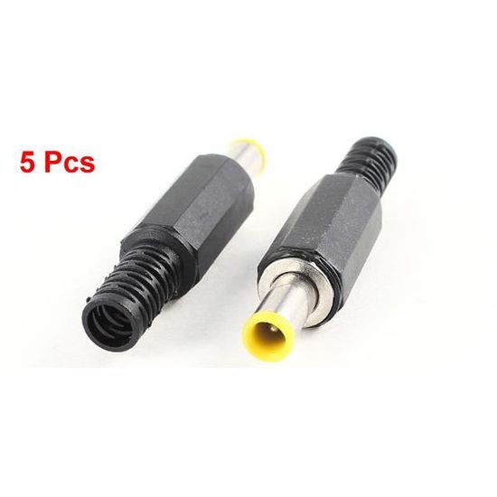 5pcs Fiche Dc Cable Jack Alimentation En Courant Connecteur Male 5mmx1mmx9mm Coupleur D Antenne Avis Et Prix Pas Cher Cdiscount