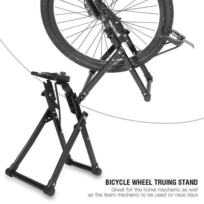 Support de centrage de roue de bicyclette Support de réglage de