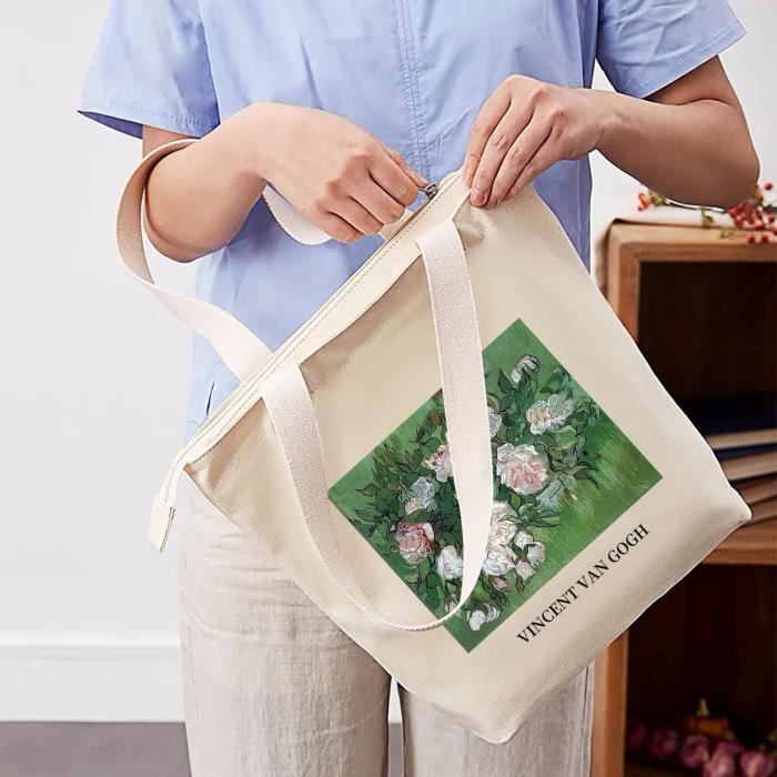 Sac Tote Bag Ecologique Grand Sacs De Courses Pour Femme Sac