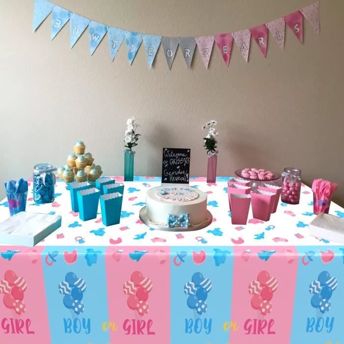 Épingle Révélation De Sexe – Ruban Rose Et Bleu – 8,8 Cm – Fête Prénatale, Shower, Cadeau