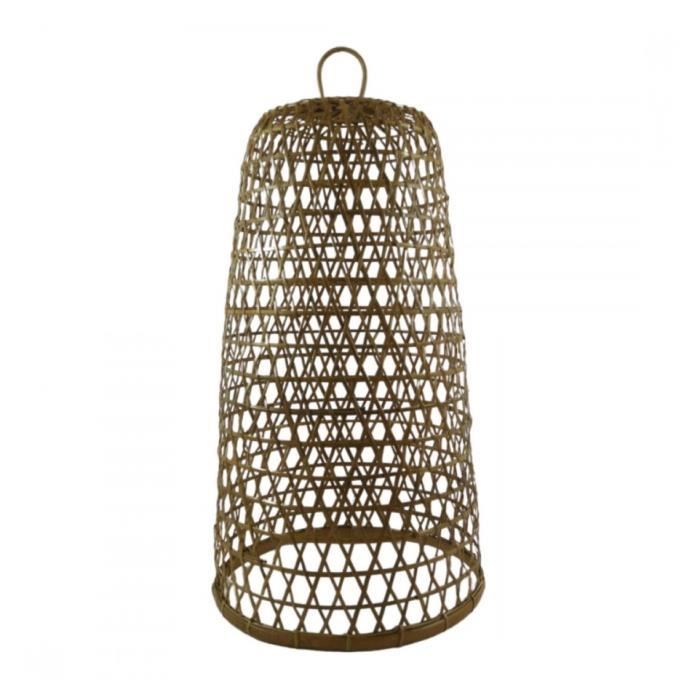 Coco Papaya Suspension en rotin et bambou 43cm