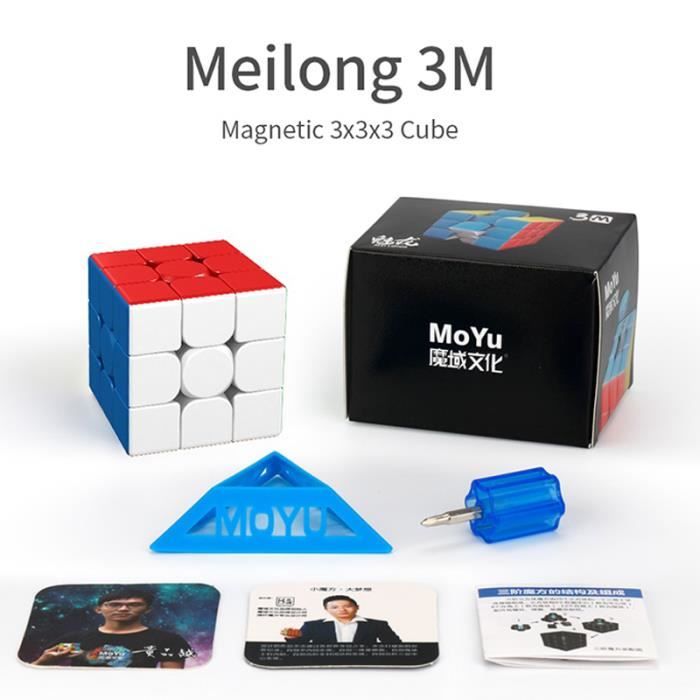 Lot De 12 Mini Speed Cubes 3x3 Magnétiques - Cube De Vitesse Original Pour Enfants & Adultes - Cadeau Idéal