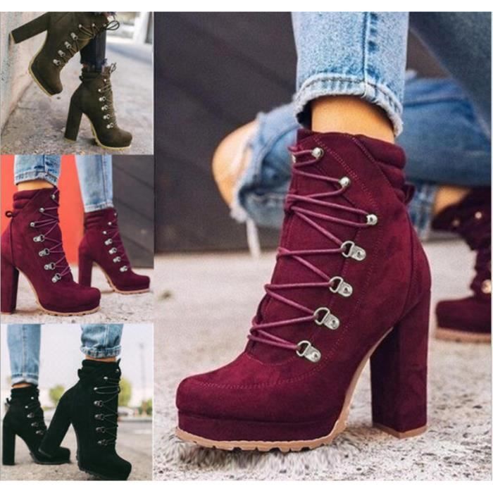 Bottines compensées chaussea online