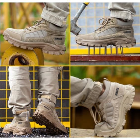 Chaussures De Sécurité S3 Bout Acier - Homme/Femme - Antidérapantes, Confortables Pour Le Travail