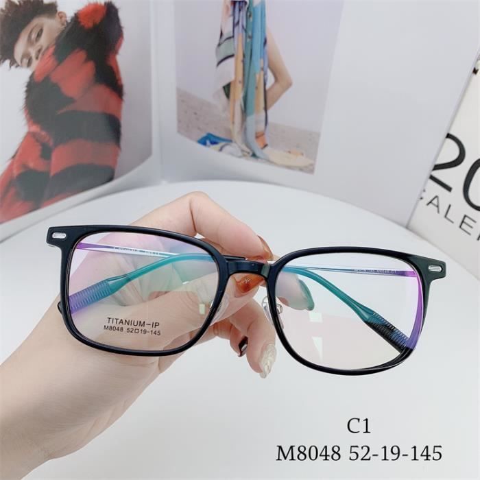 Lunettes optiques en titane beta demi titane lunettes a monture TR en titane pur ultra leger pour hommes et femmes Achat Vente lunettes de vue Lunettes optiques en titane beta demi titane lunettes a