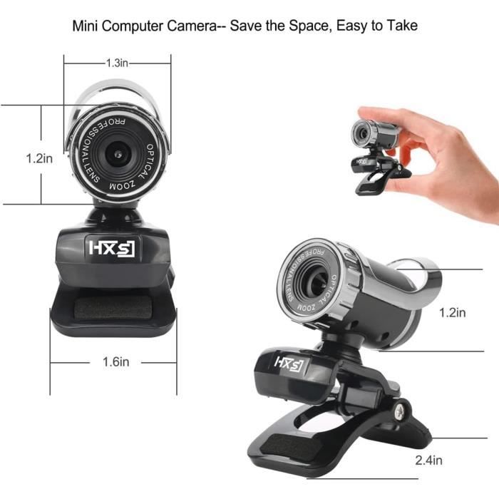 NexiGo N660P Webcam 1080p 60FPS - Avec Micros Intégrés Et Cache Privacy | Idéal Streaming, Télétravail