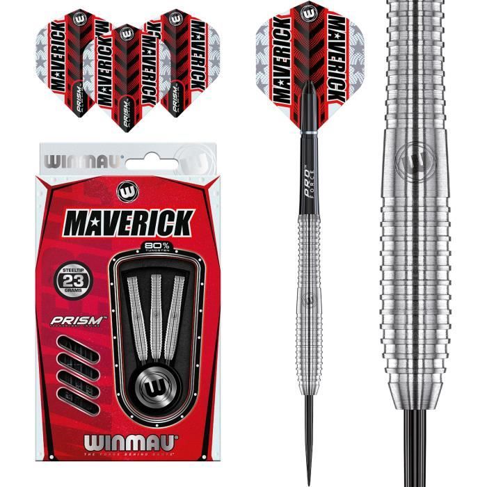 WINMAU Fléchettes En Laiton – Usinées De Précision, Canon Design, Poids Variés, Pour Joueurs Débutants Ou Réguliers