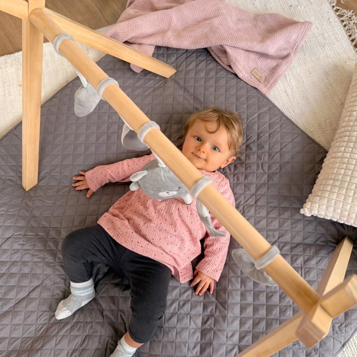 Portique d'Eveil en Bois pour Bébé Fraterculini | Mes Jouets en Bois
