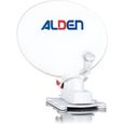 ALDEN Onelight Parabole Satellite Automatique seule 65cm Camping Car Blanc-0